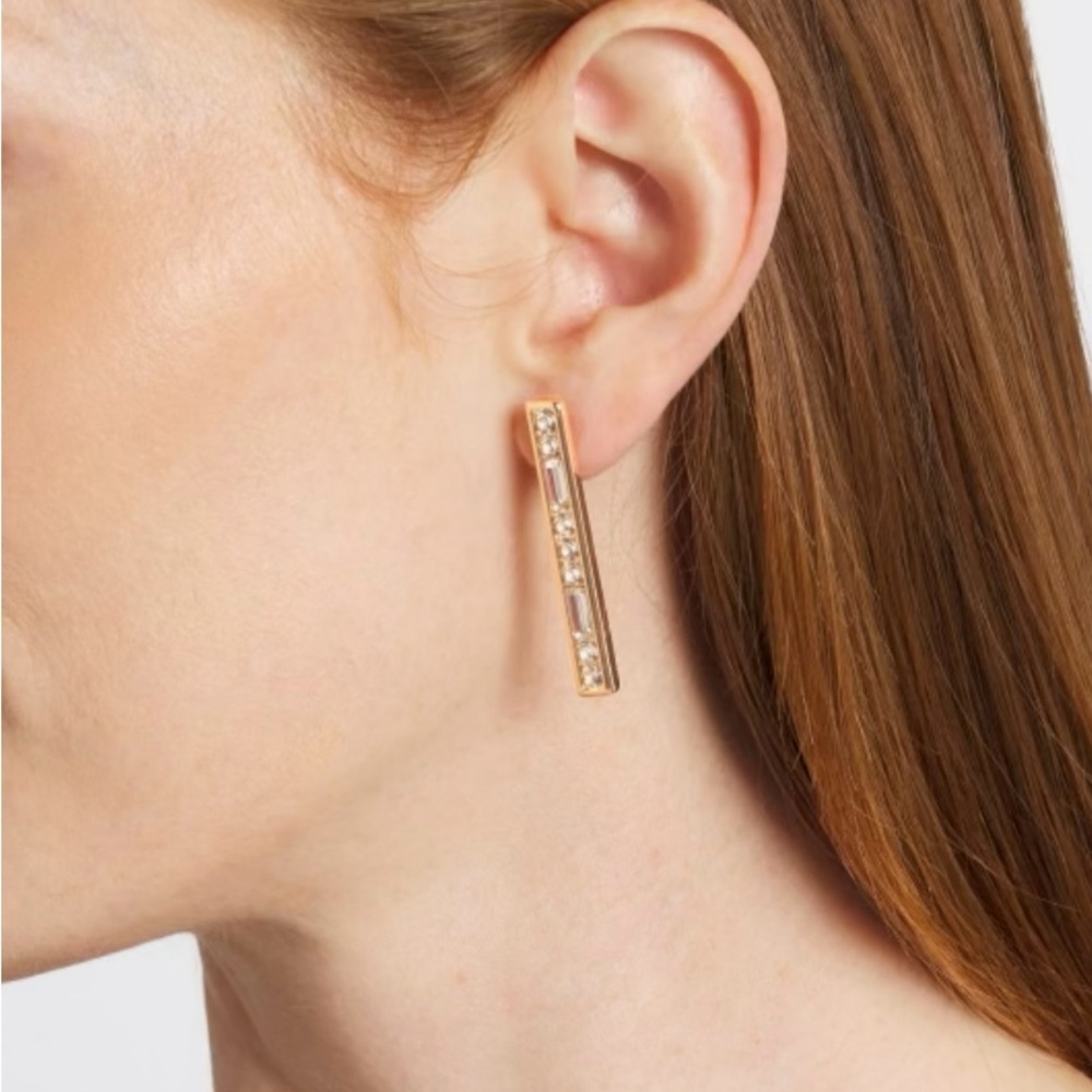Towne & Reese Earrings | Gold crystal